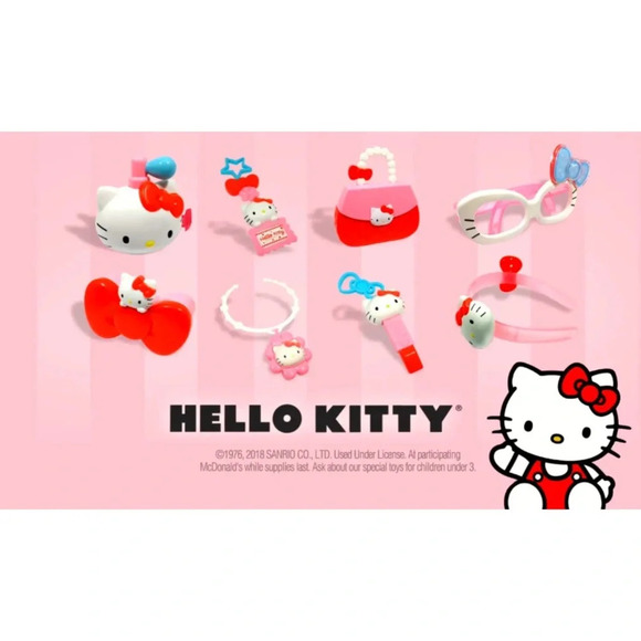 MCDONALD'S x HELLO KITTY by SANRIO Bundle of Toys - Picture 1 of 8